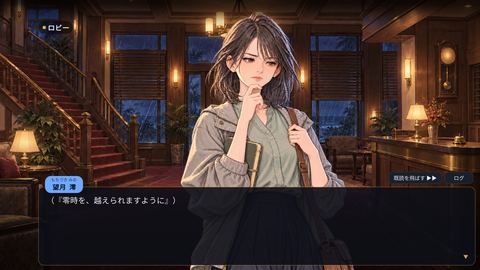 スクリーンショット：ロビーの澪